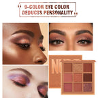 Paleta de Sombras Langmanni 9 Cores